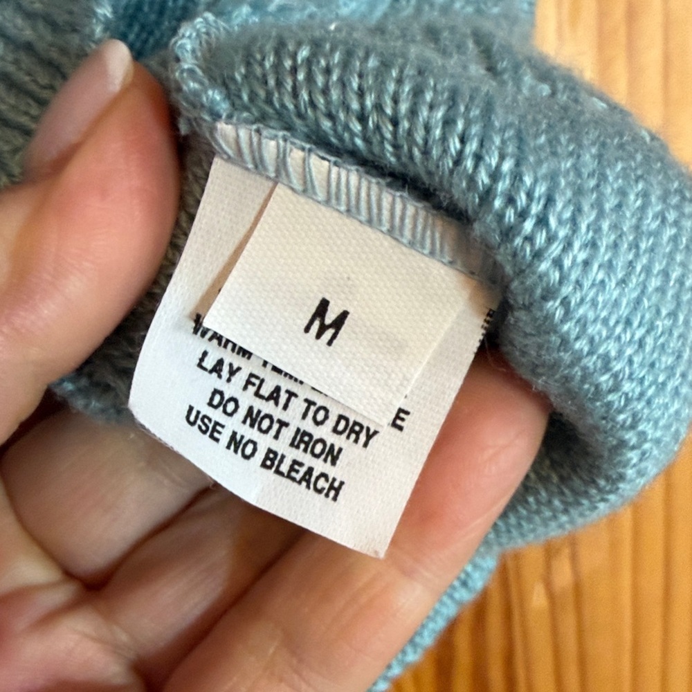 Vintage Blake by Devon Light Blue Knit Top - Picture 3 of 7